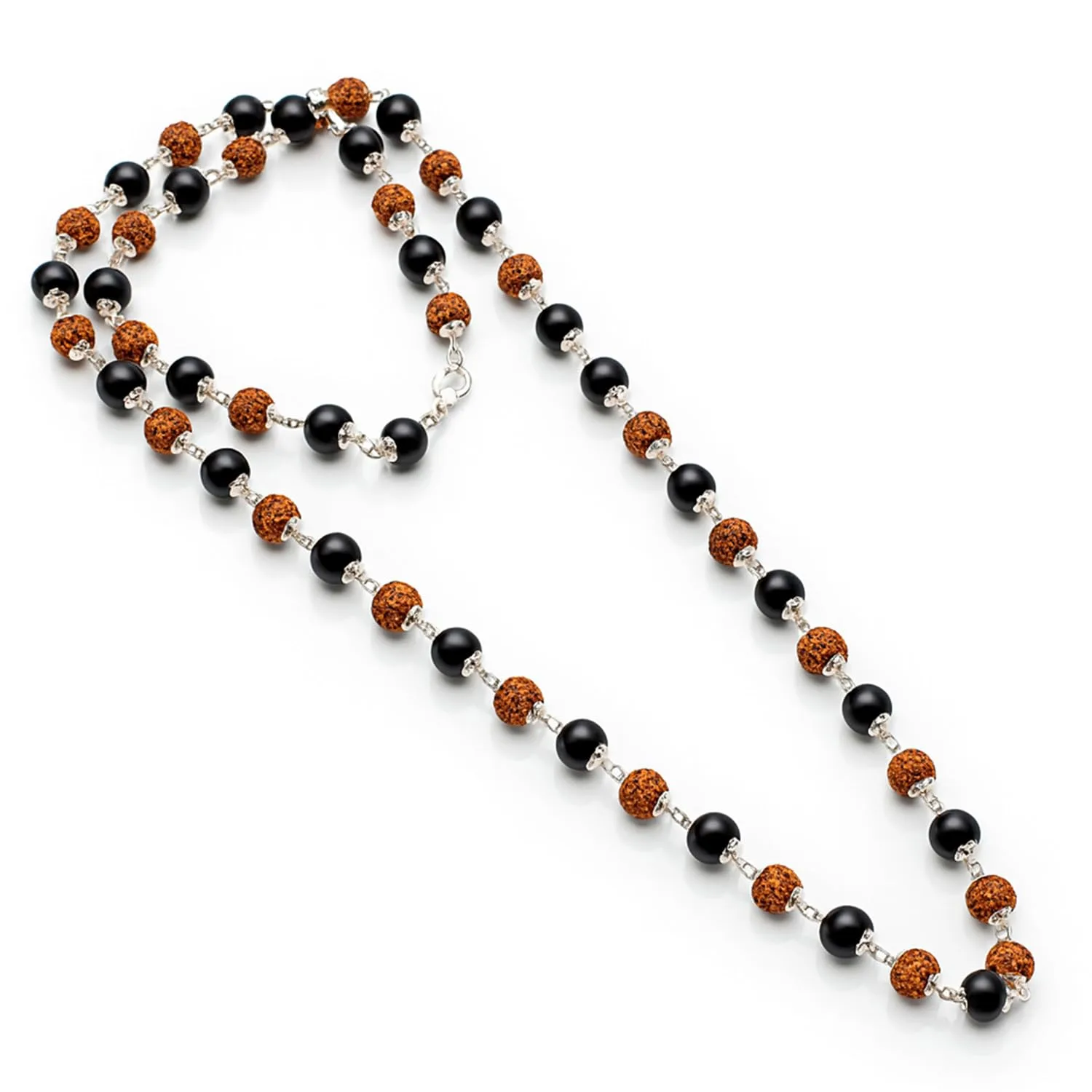 Rudraksha & Karungali Ebony Japmala