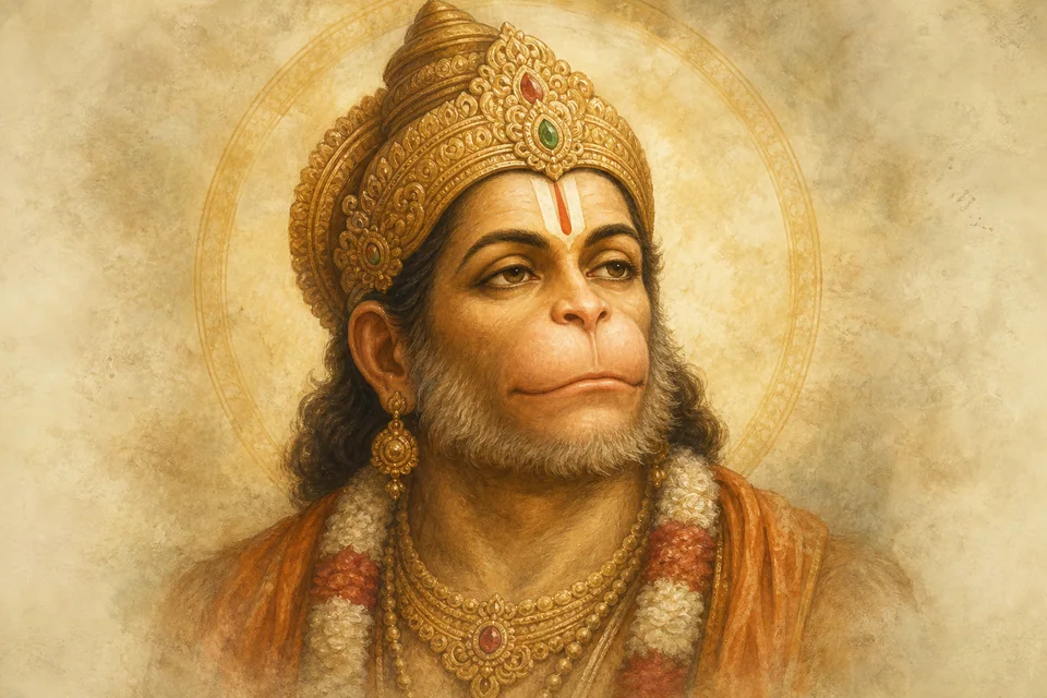 Hanuman devotional image