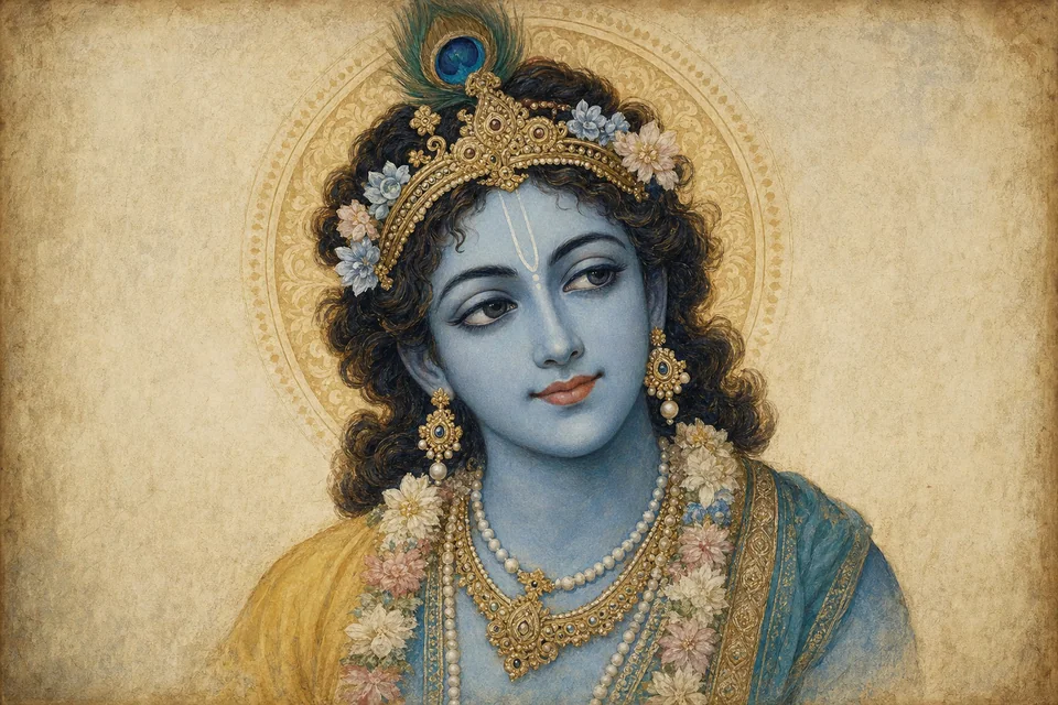 Krishna devotional image