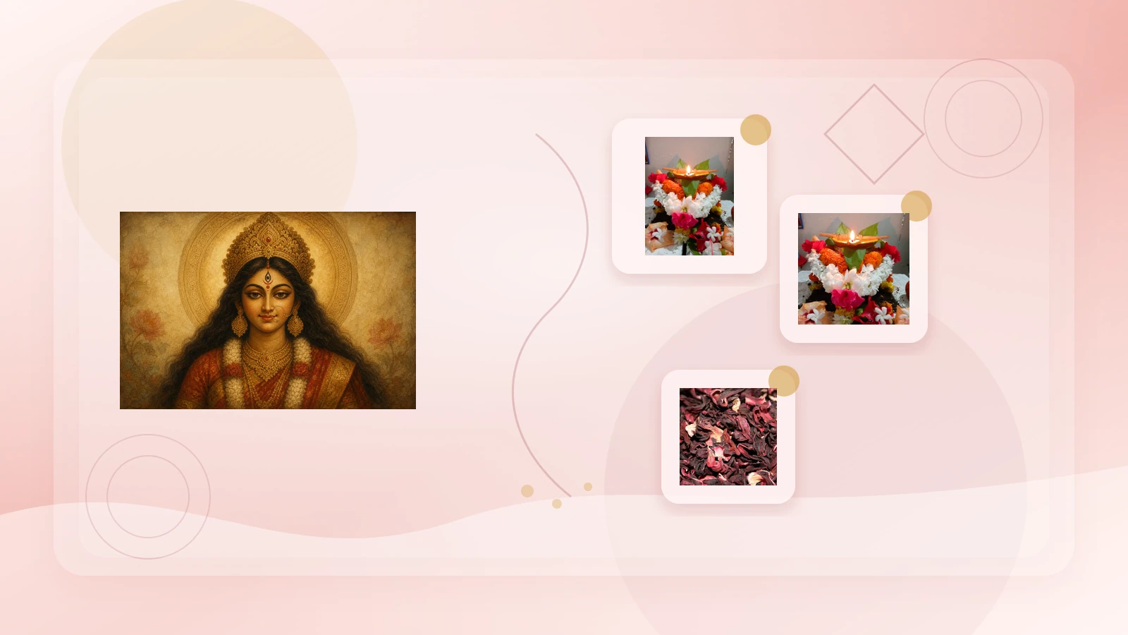 Navratri puja kit for Devi worship