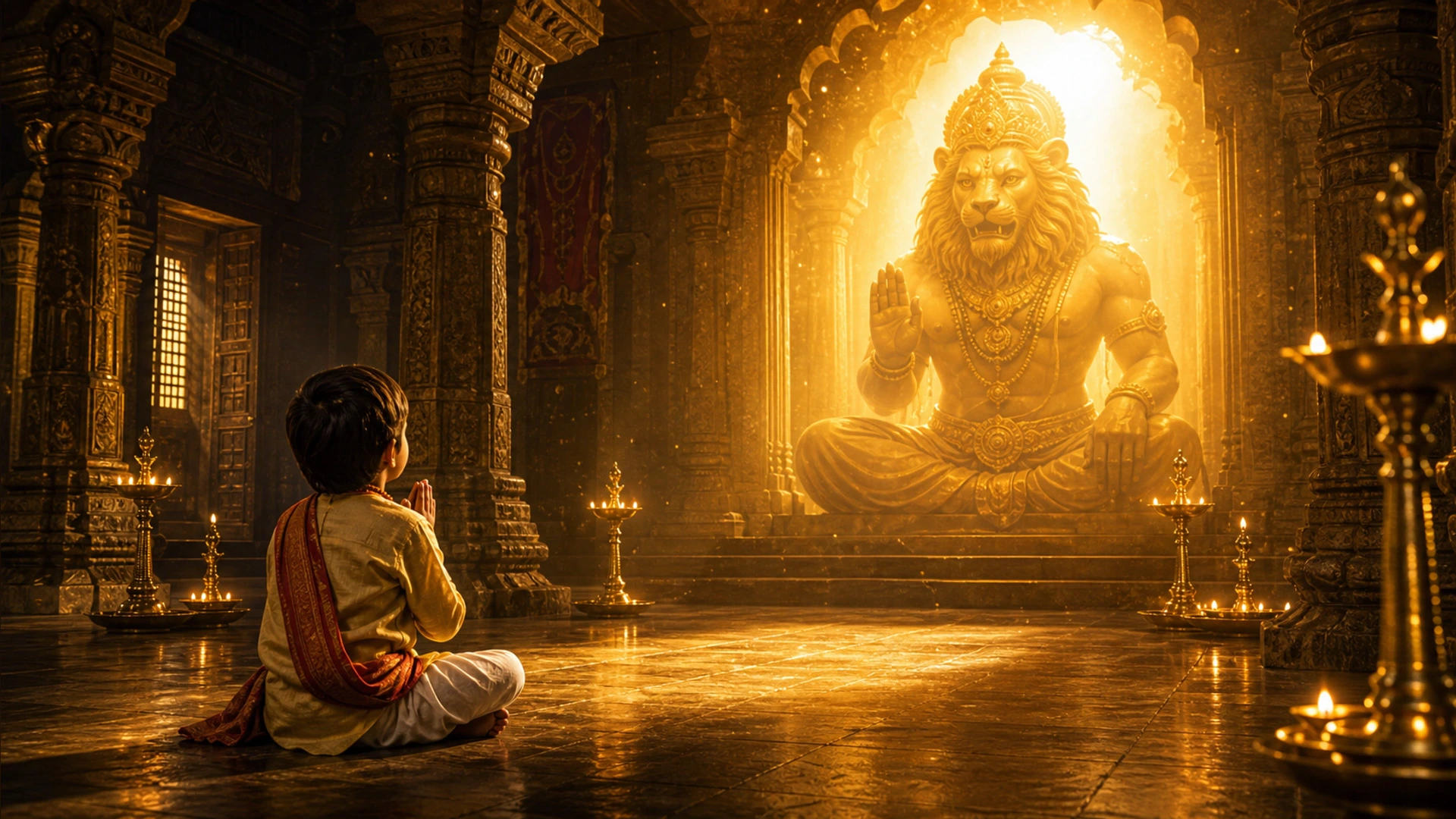 Prahlada and Narasimha Story: Devotion, Protection, and Dharma hero image