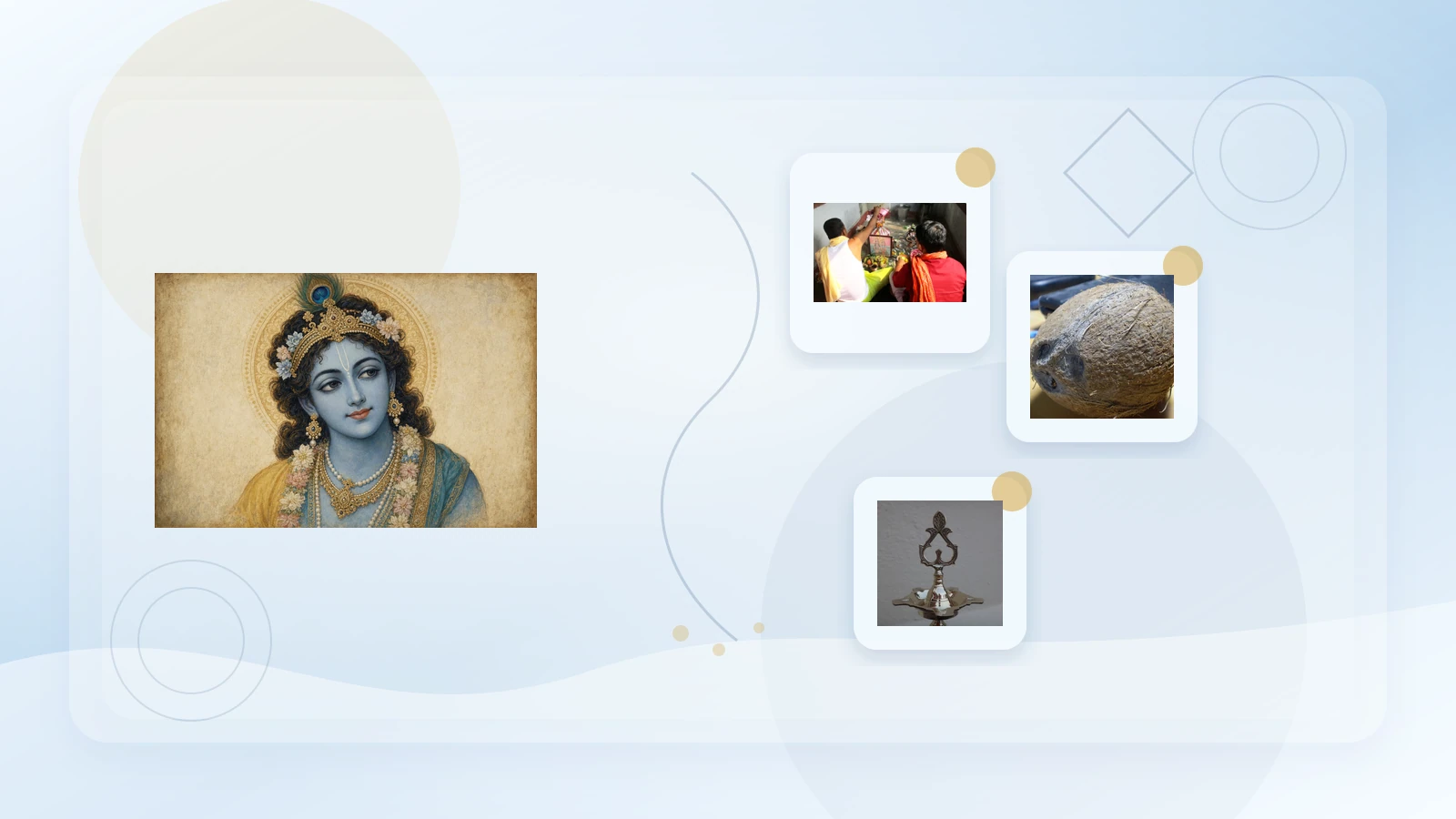 Satyanarayan puja kit for Purnima and Vishnu worship