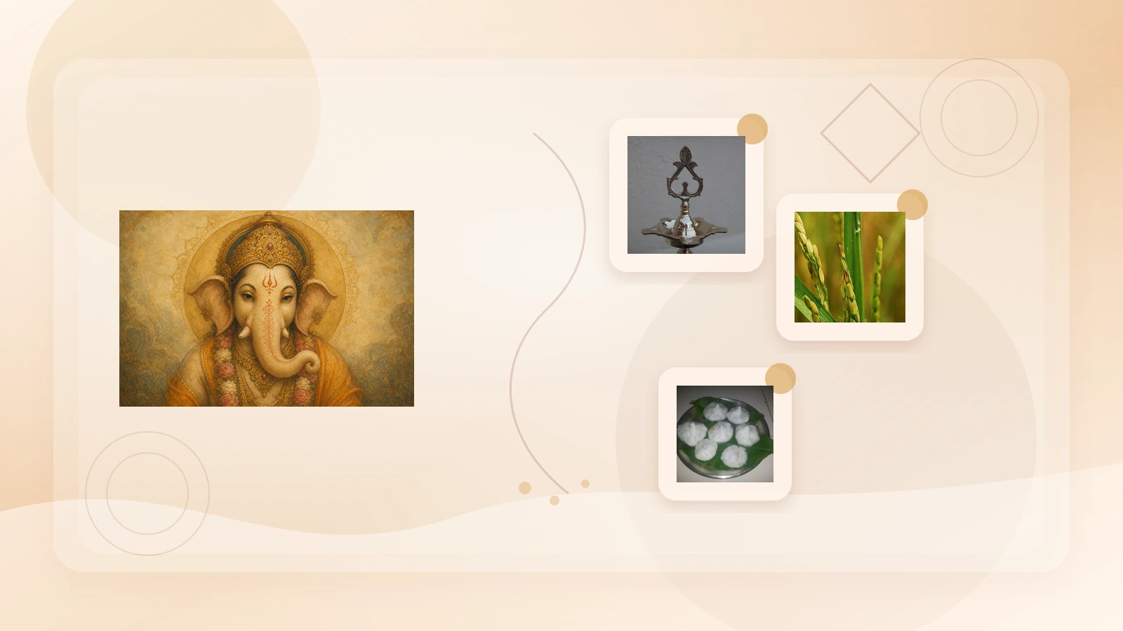 Modak offering for Ganesha worship and Sankashti