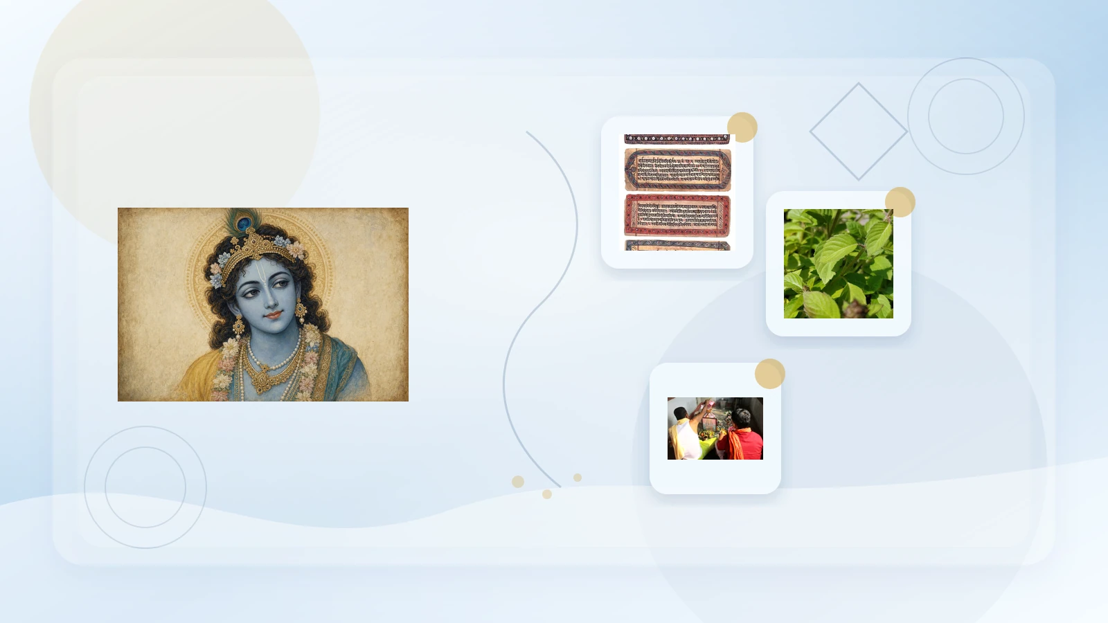 Satyanarayan puja kit for Purnima and Vishnu worship