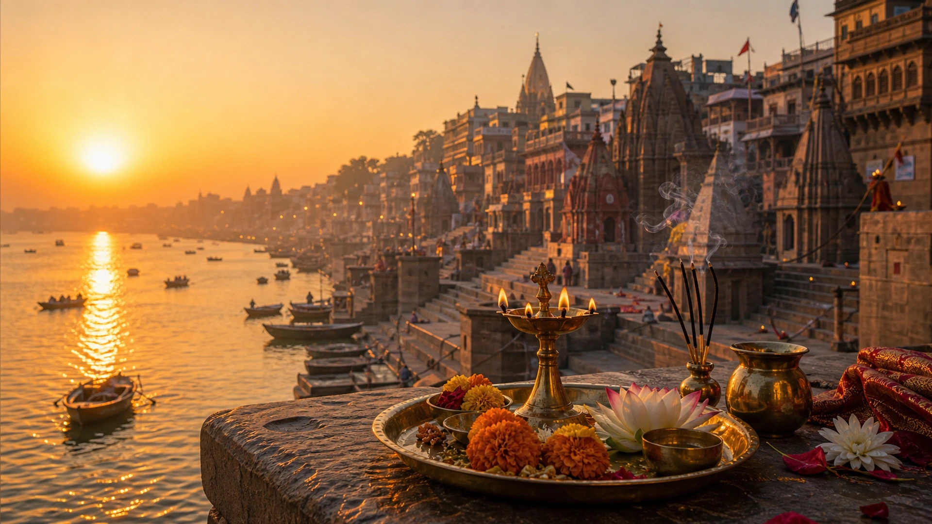 Varanasi Spiritual Guide: Temples, Festivals, Rituals, and Puja Planning hero image