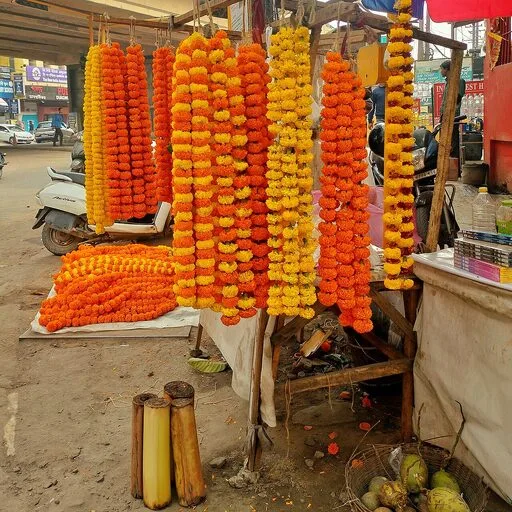Marigold Garlands (Fresh)